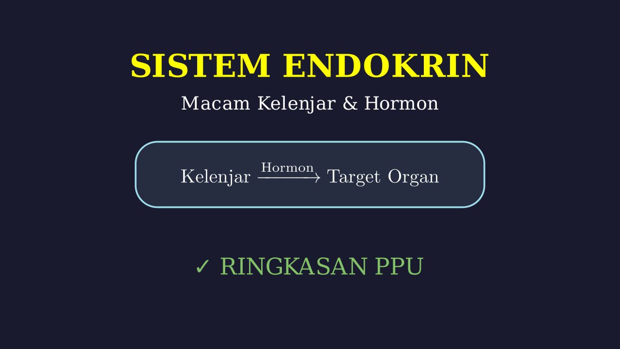 Kelenjar Endokrin dan Fungsi Hormon
