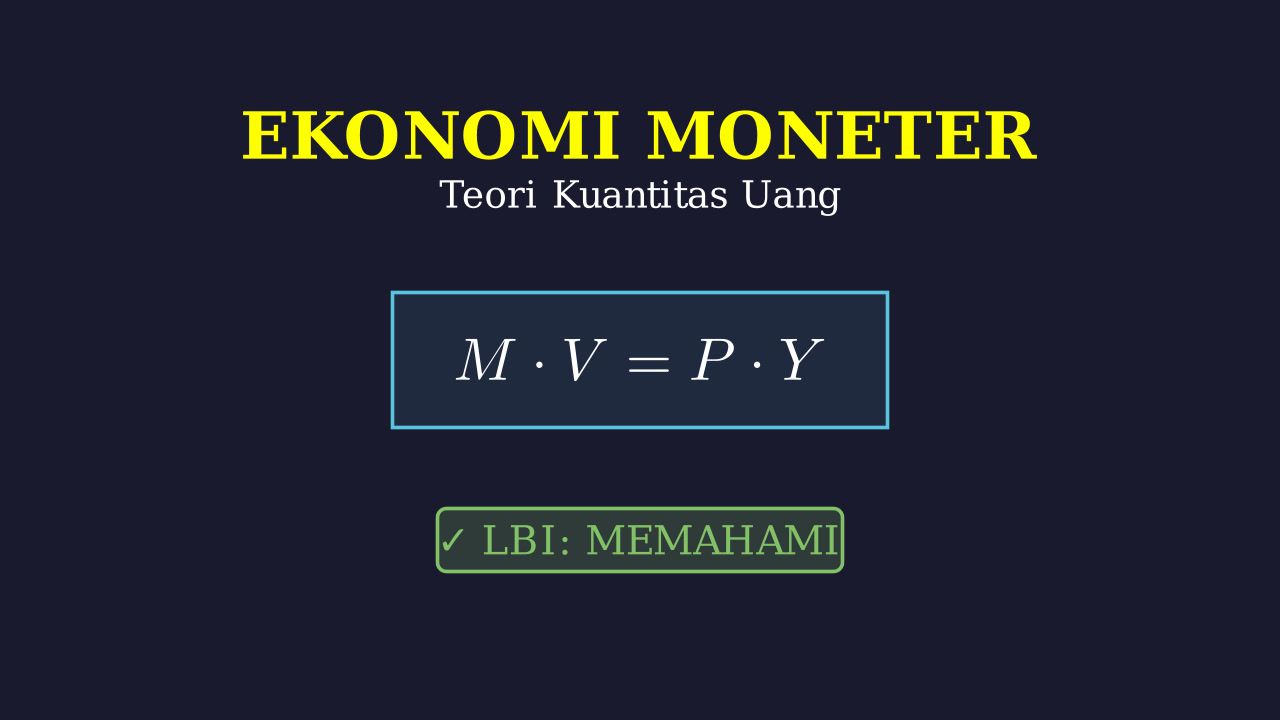 Memahami Konsep Ekonomi Moneter