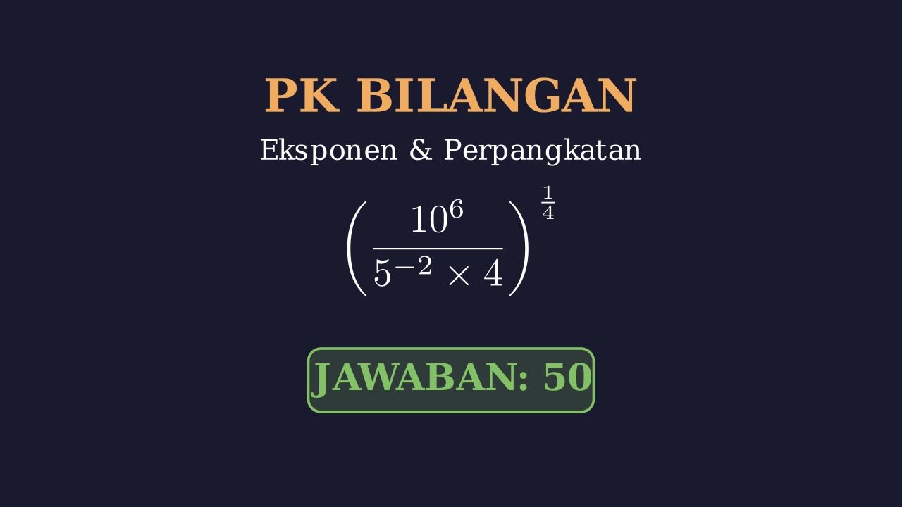 Menghitung Nilai Bilangan Berpangkat