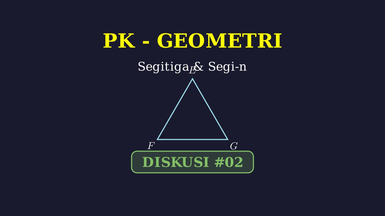Pengetahuan Kuantitatif: Soal Segitiga