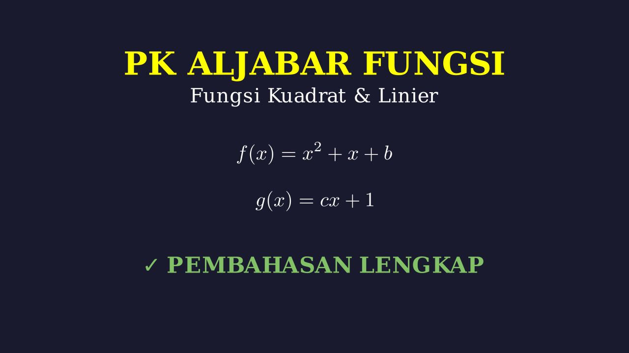 Mencari Nilai Real r pada Fungsi