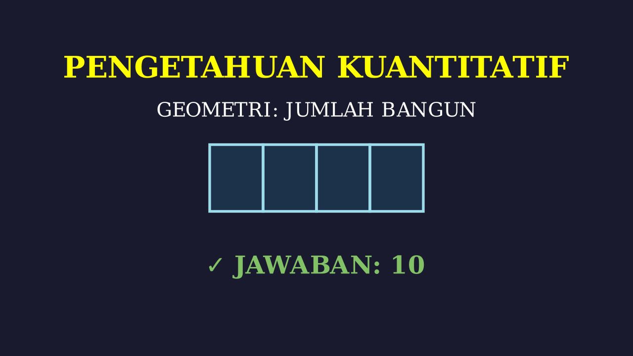 Menghitung Banyak Persegi Panjang