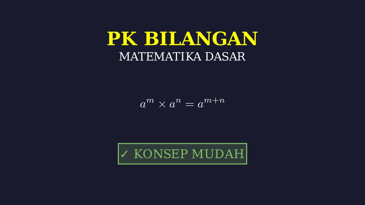 Konsep Dasar Matematika