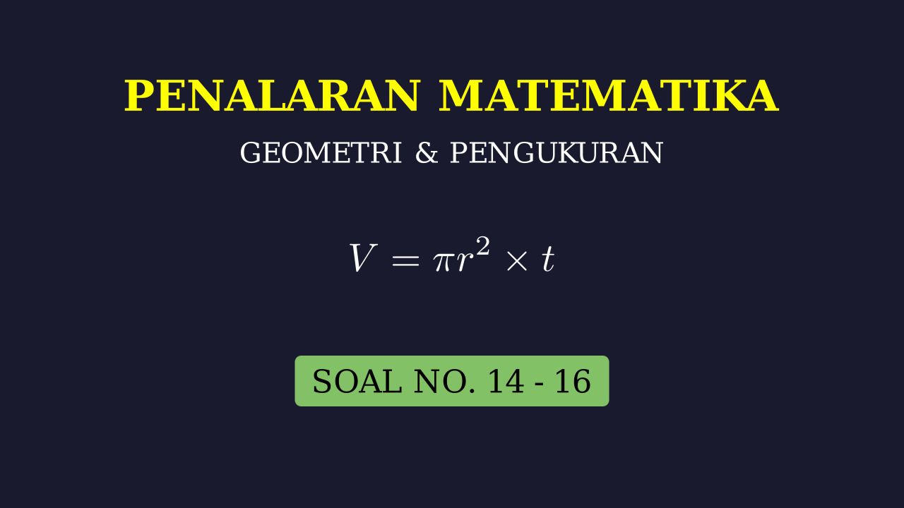 Analisis Soal Terintegrasi: Nomor 14-16