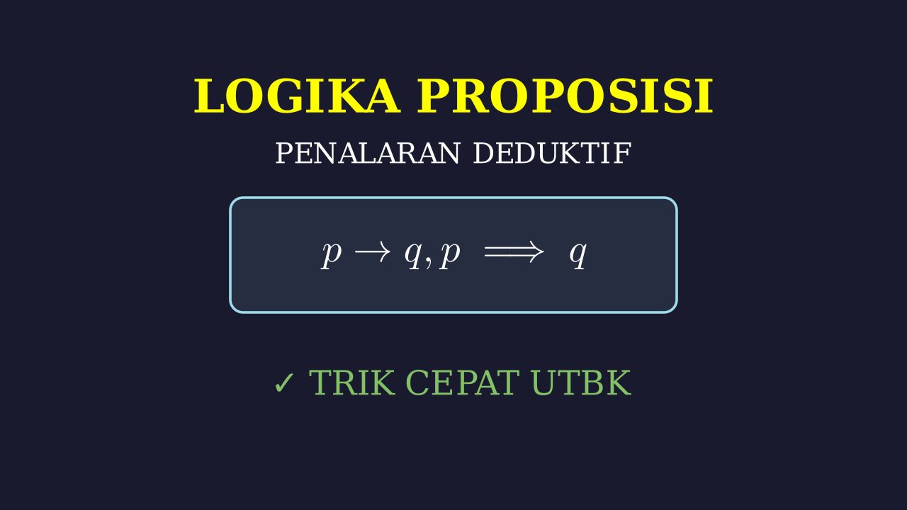 Logika Proposisi