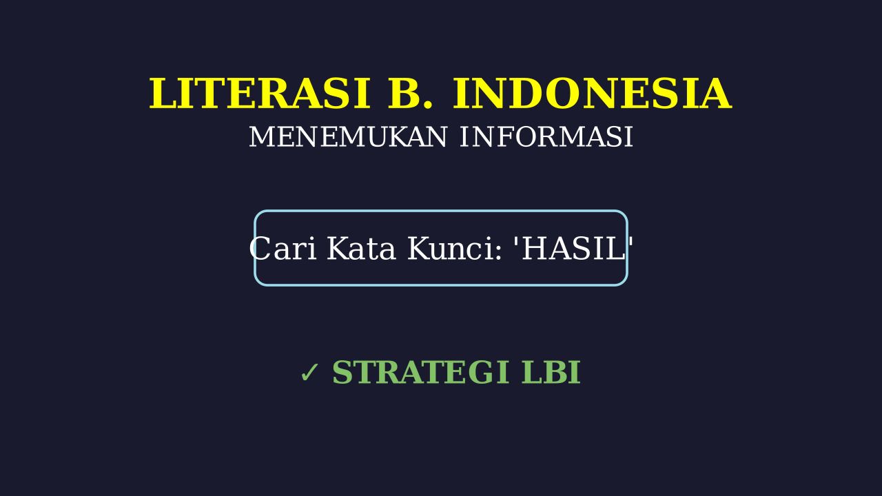 Menemukan Hasil Try Out