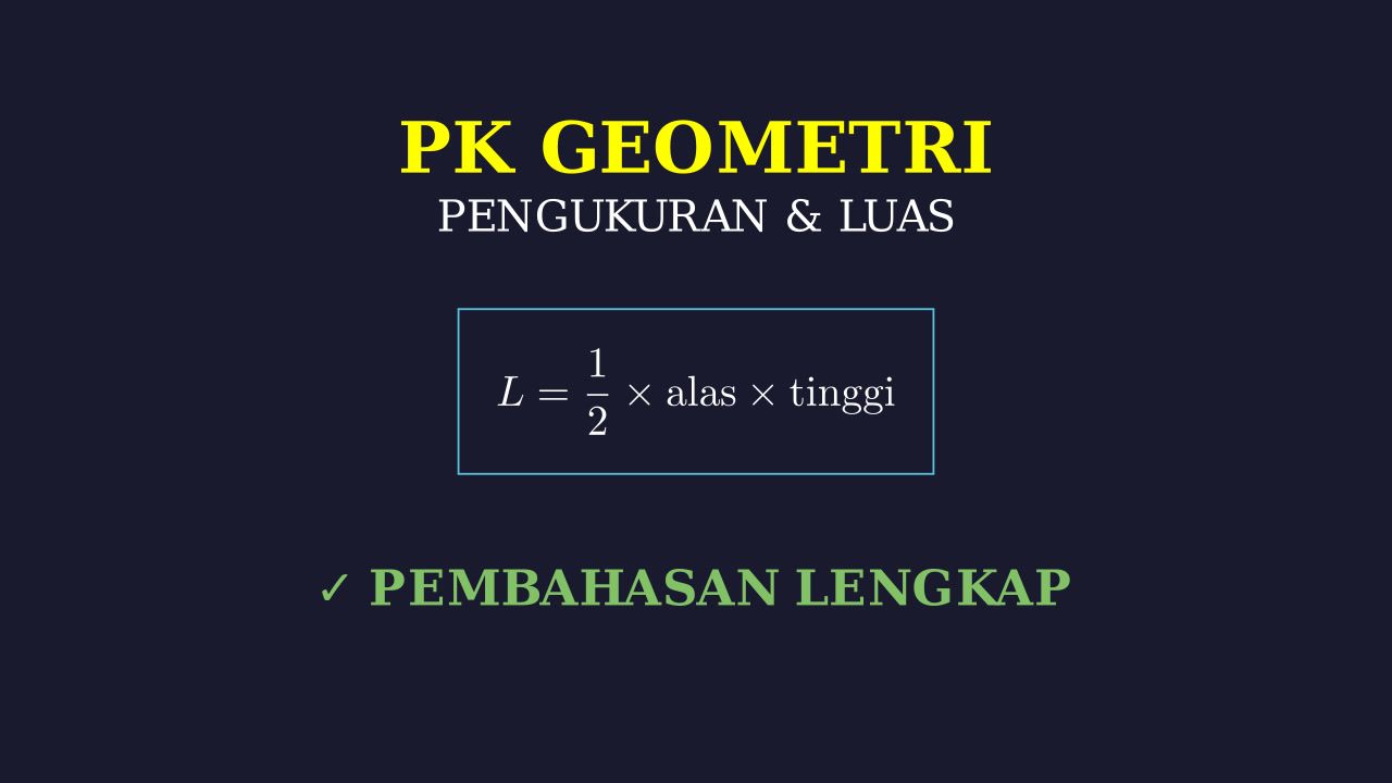 Jawaban Dan Pembahasan Langkah Demi Langkah