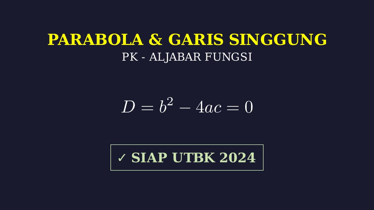 Garis Singgung Parabola