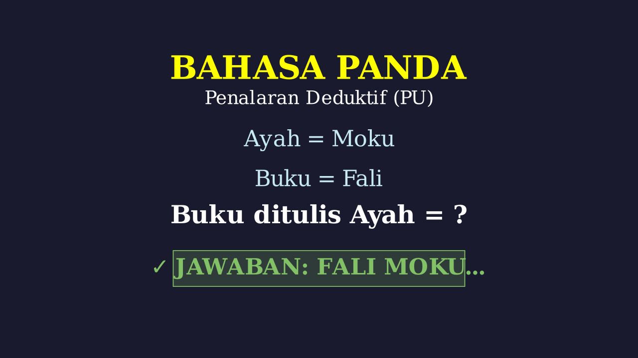 Logika Bahasa Panda