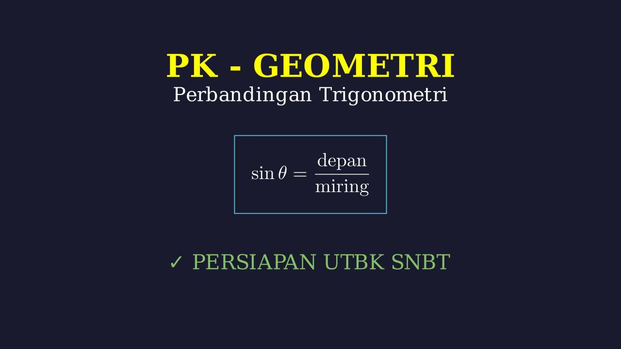 Perbandingan Trigonometri