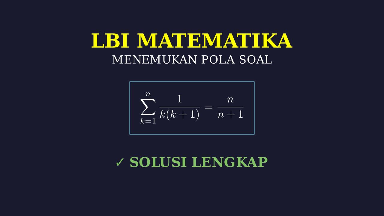Pembahasan Soal