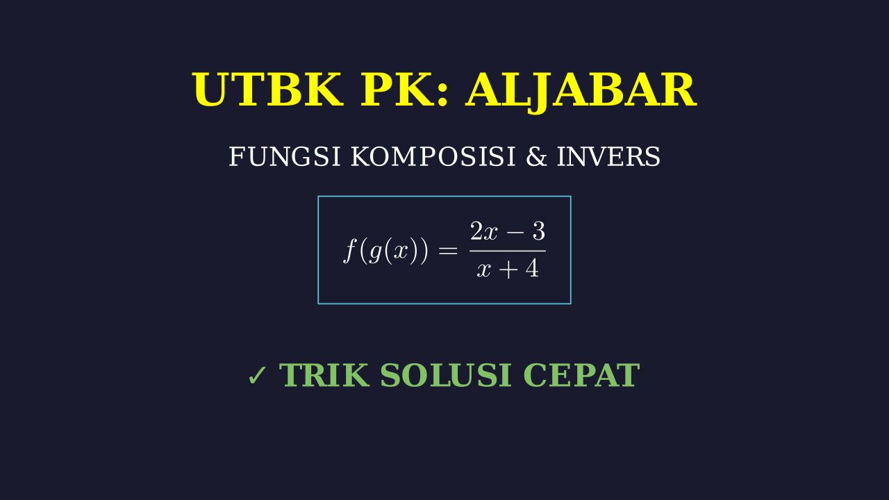 Trik Cepat Soal Prioritas UTBK