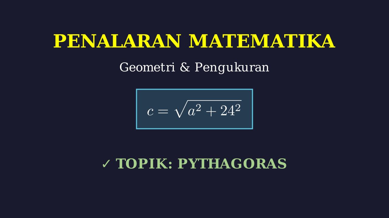 Trigonometri: Aplikasi Menara Pandang