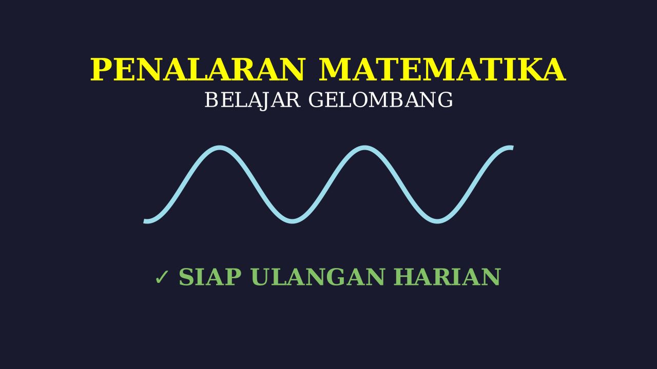 Persiapan Ulangan Gelombang