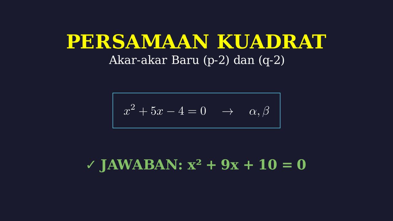 Menghitung Waktu Berpapasan