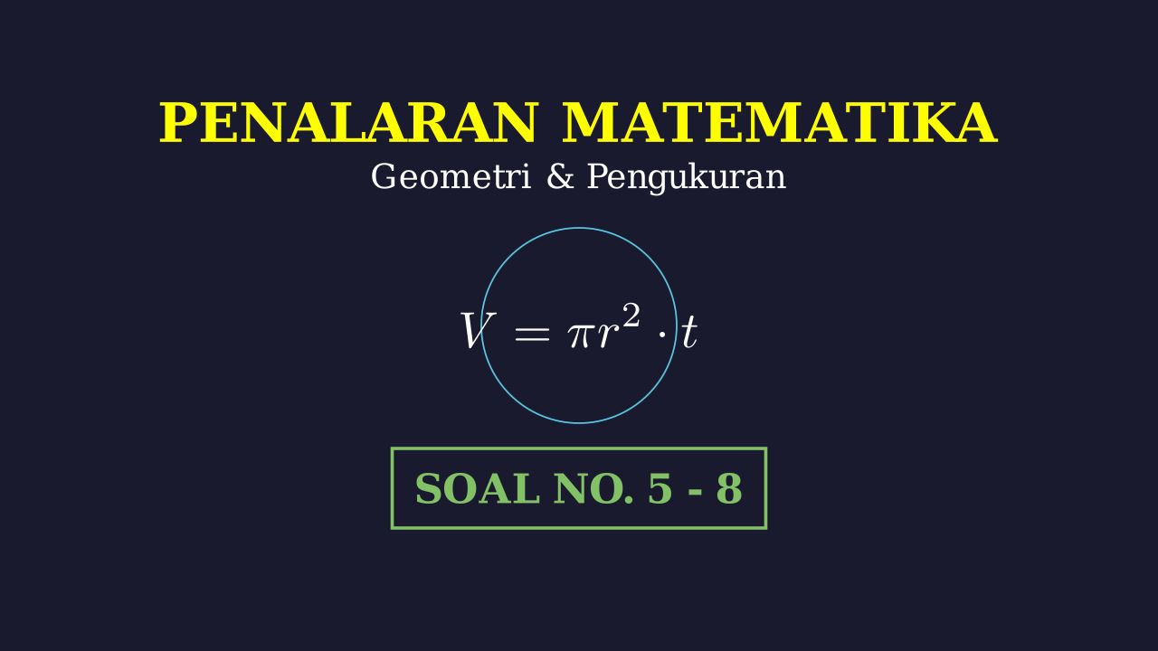 Penalaran Matematika: Latihan Soal 5-12