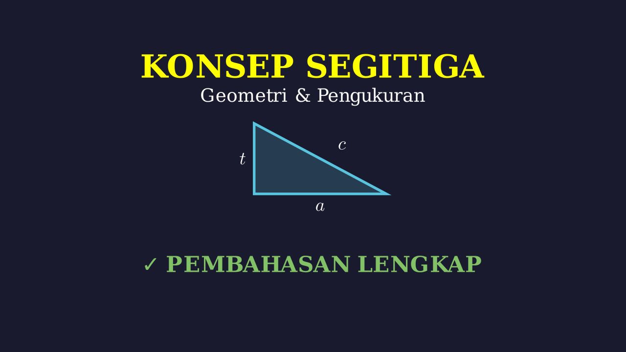 Penerapan Konsep Segitiga
