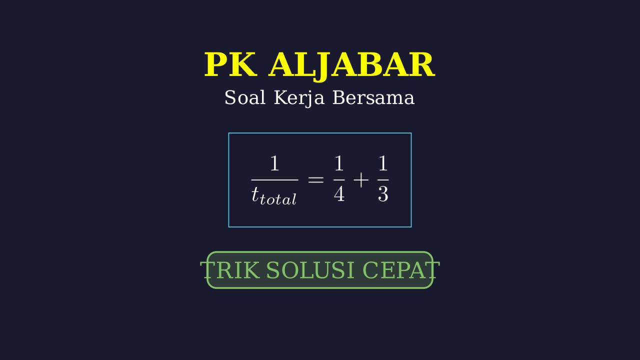 Menghitung Waktu Kerja Bersama