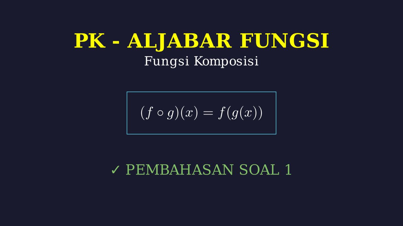 Fungsi Komposisi: Pembahasan Mendalam