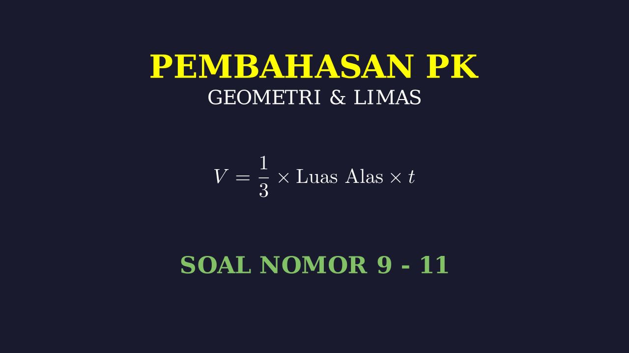 Koordinat Kartesius dan Bangun Ruang Limas