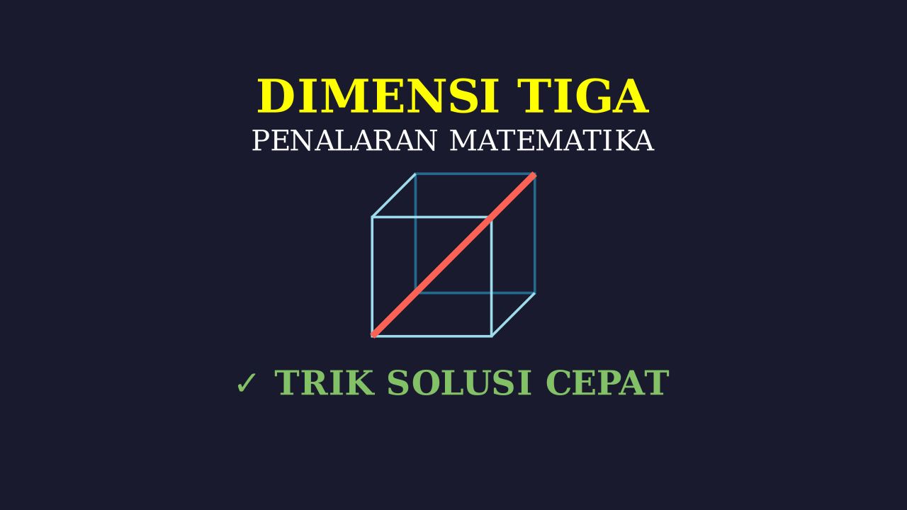 Dimensi Tiga: Bangun Ruang