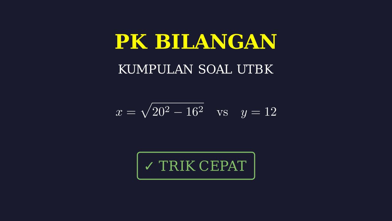 Kumpulan Soal Pengetahuan Kuantitatif
