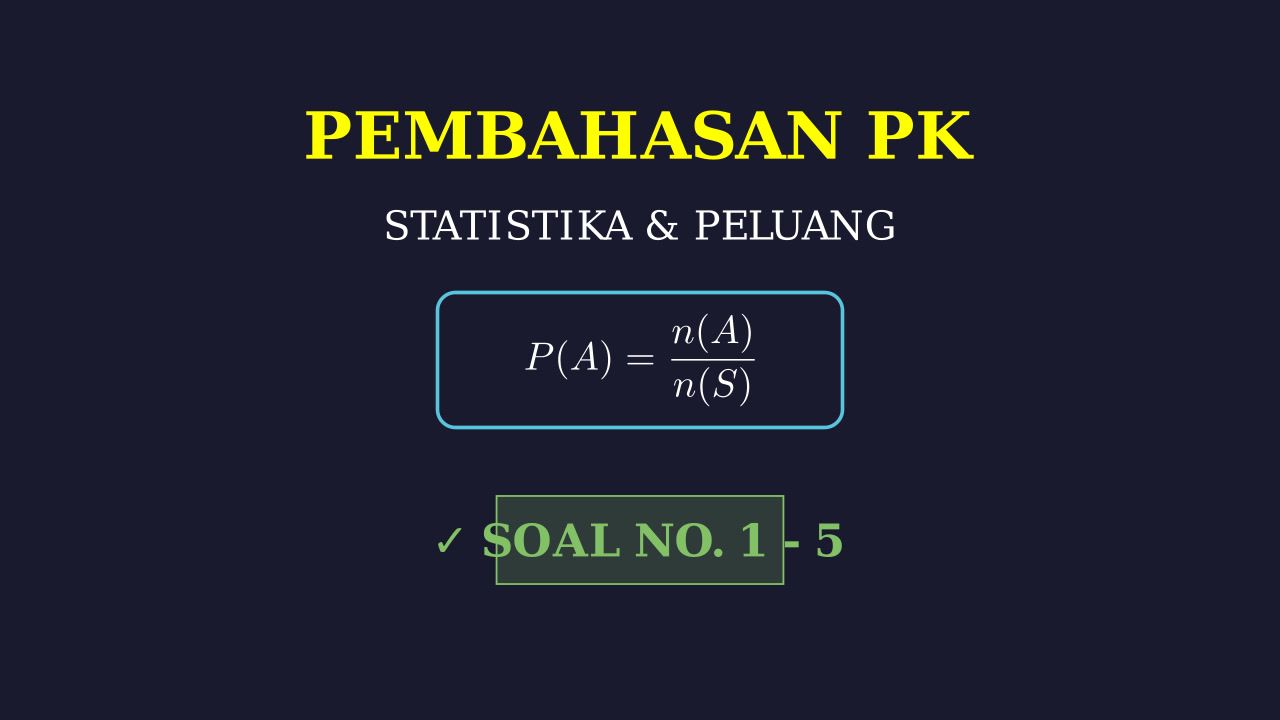 Pembahasan Soal: Komunitas Sains SMA G