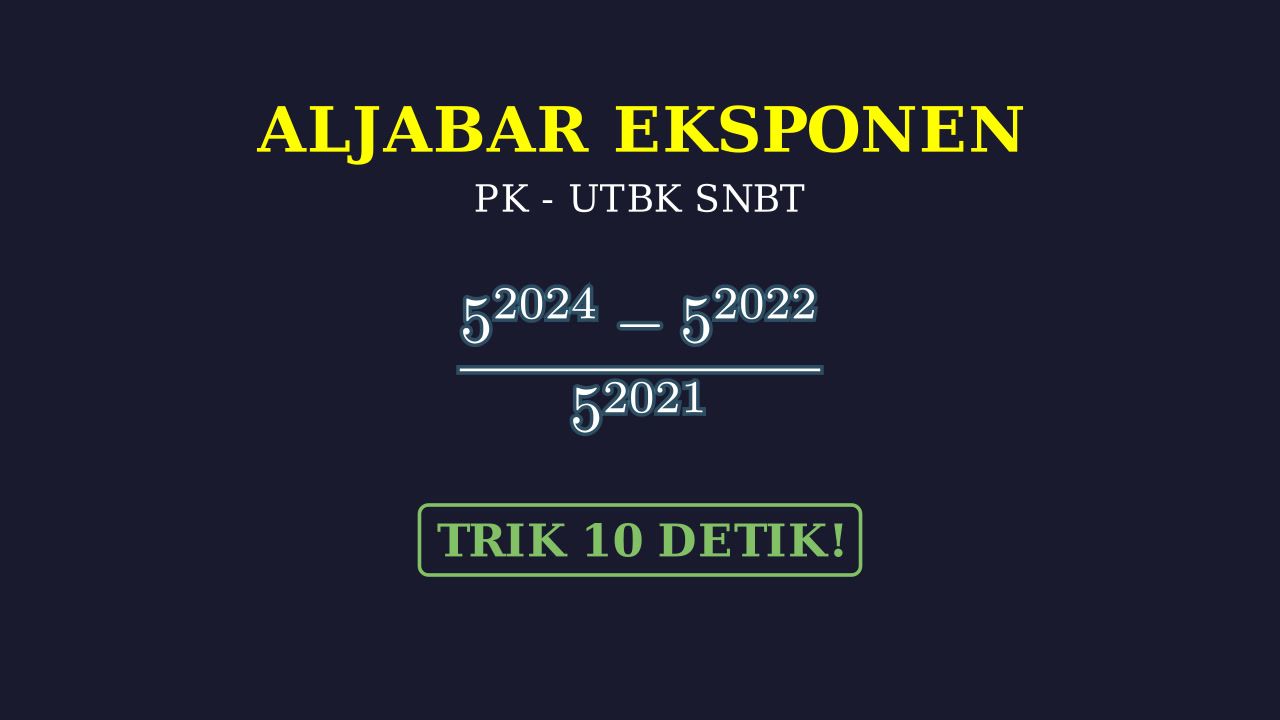 Operasi Bilangan Berpangkat