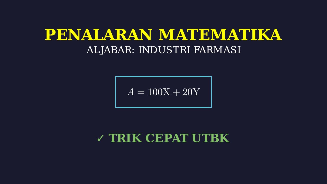 Produksi Sirup: Perhitungan Bahan Baku