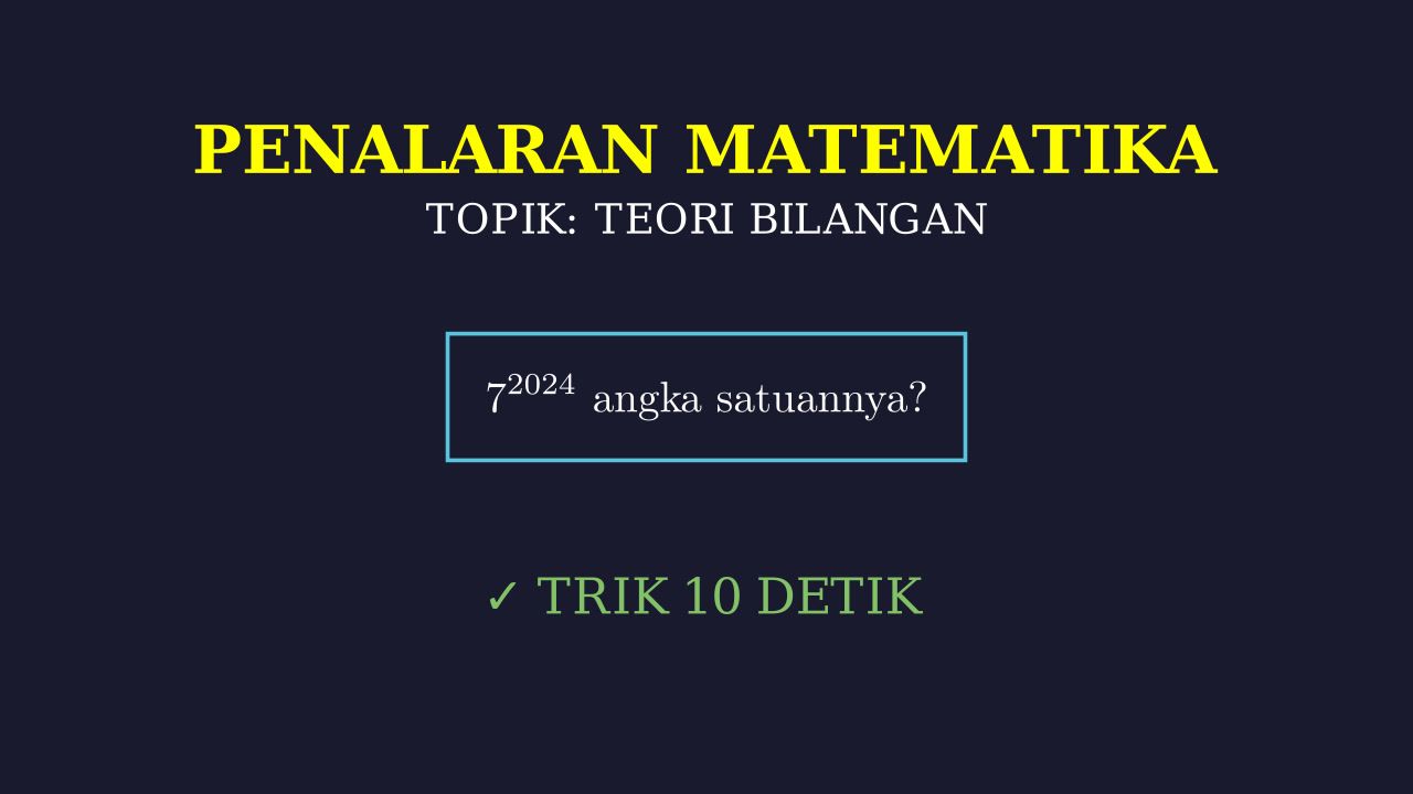 Pembahasan Soal Matematika