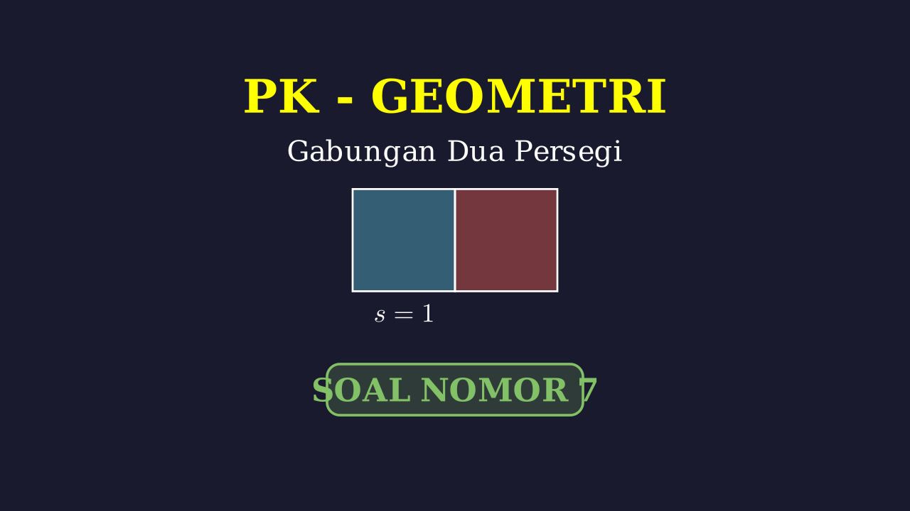 Geometri: Gabungan Dua Persegi