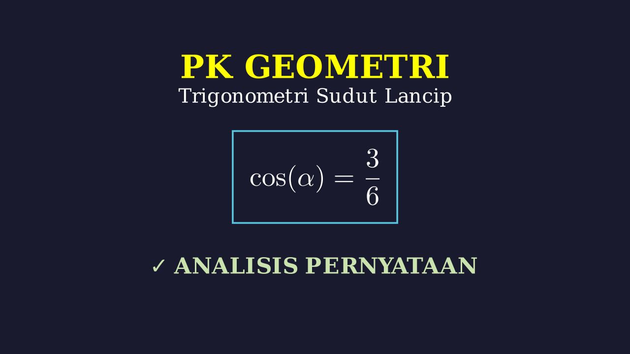 Trigonometri: Menentukan Nilai Perbandingan