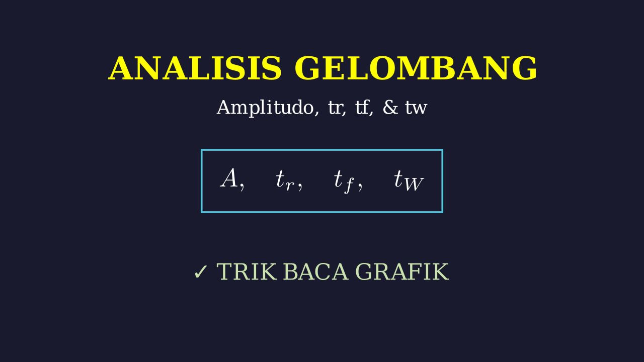 Analisis Grafik Gelombang Nonsinusoidal