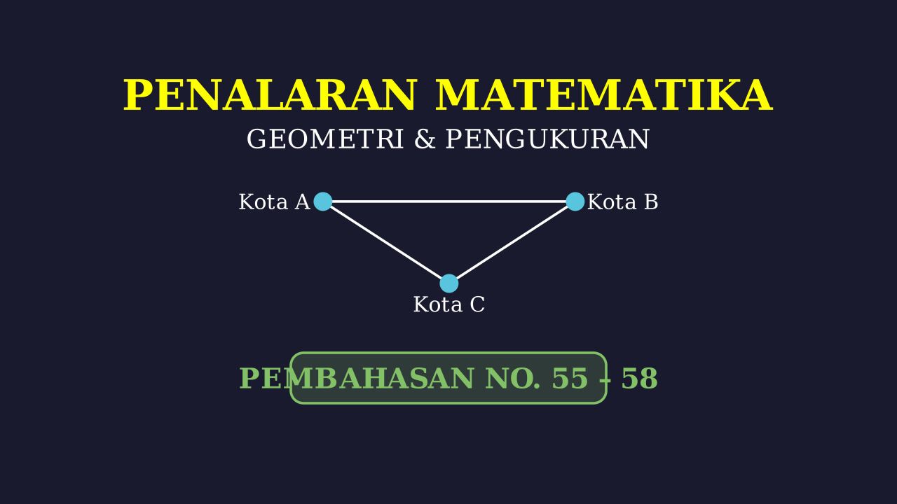 Analisis Peta: Jarak Antar Kota