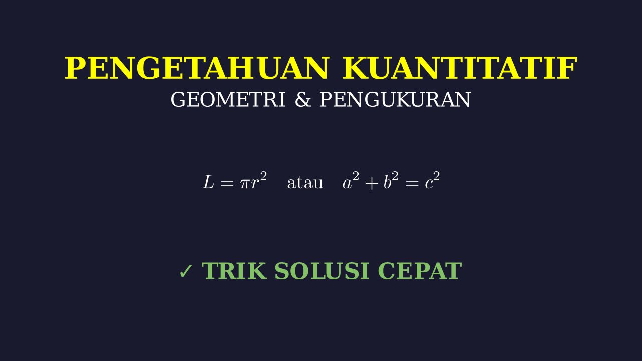 Menyelesaikan Soal Topik V