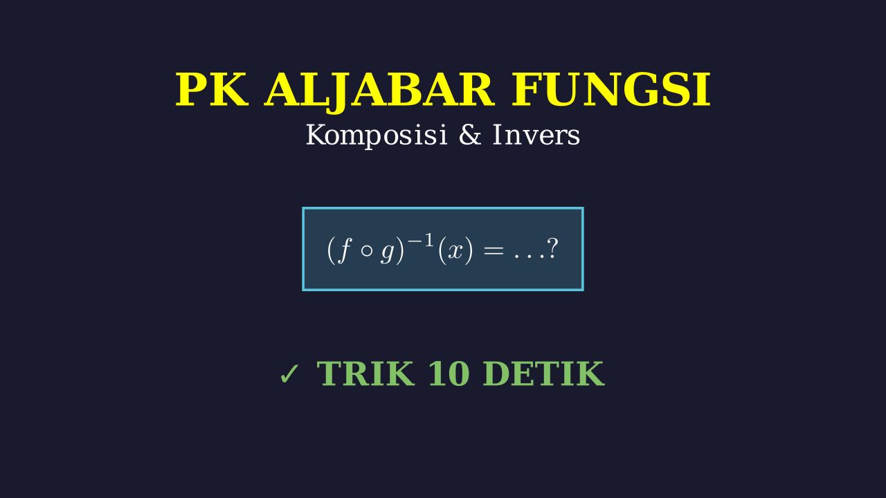 Panduan Langkah Penyelesaian Soal