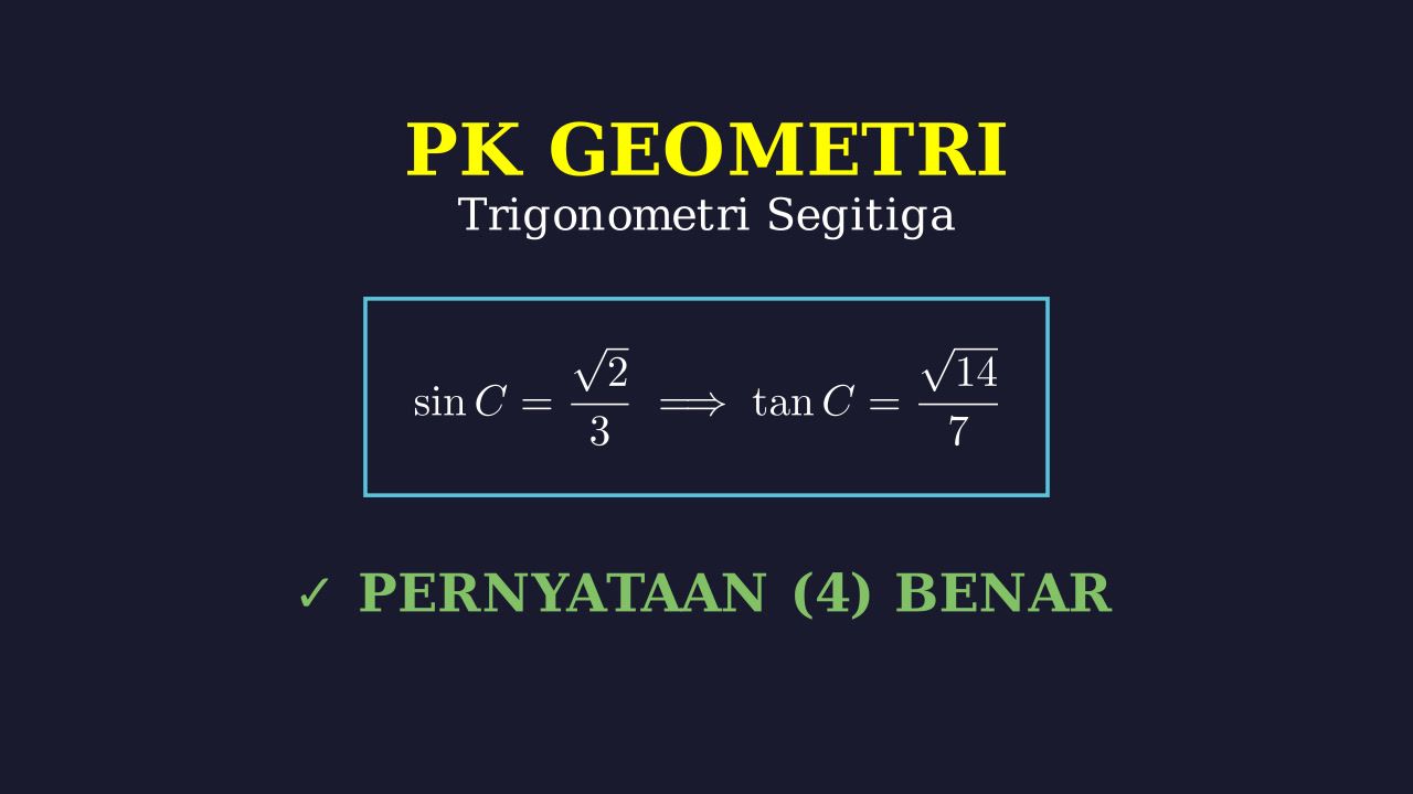 Analisis Perbandingan Trigonometri