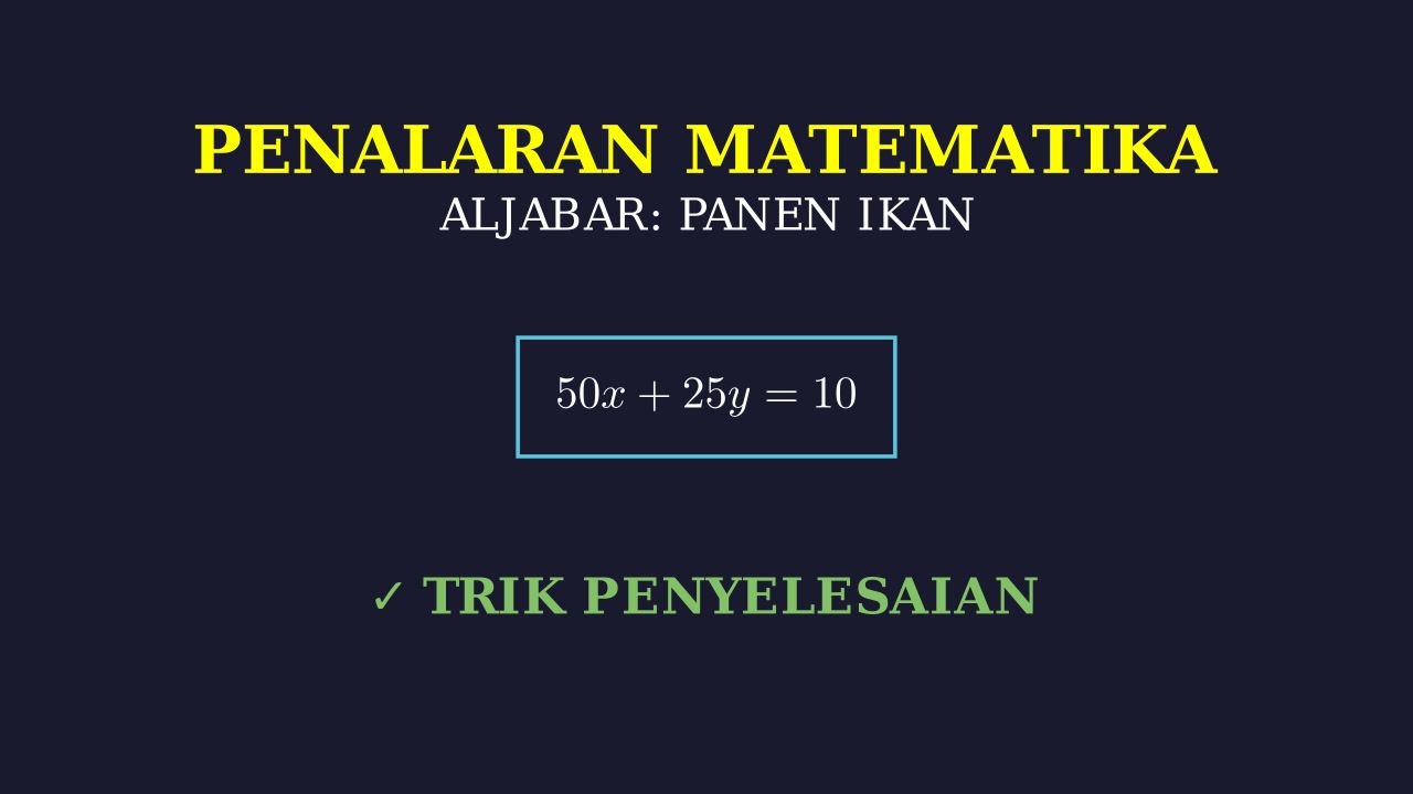 Soal Cerita: Menghitung Berat Panen Ikan
