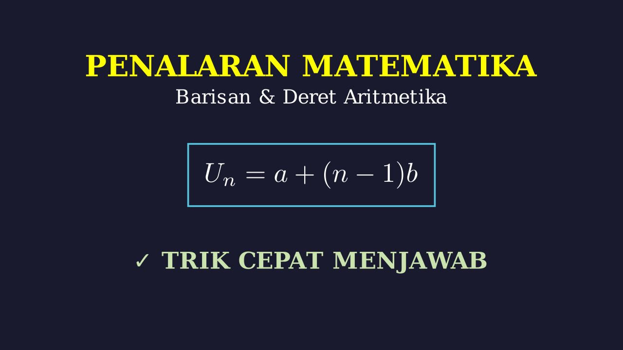 Barisan Aritmetika: Program Energi Desa Makmur