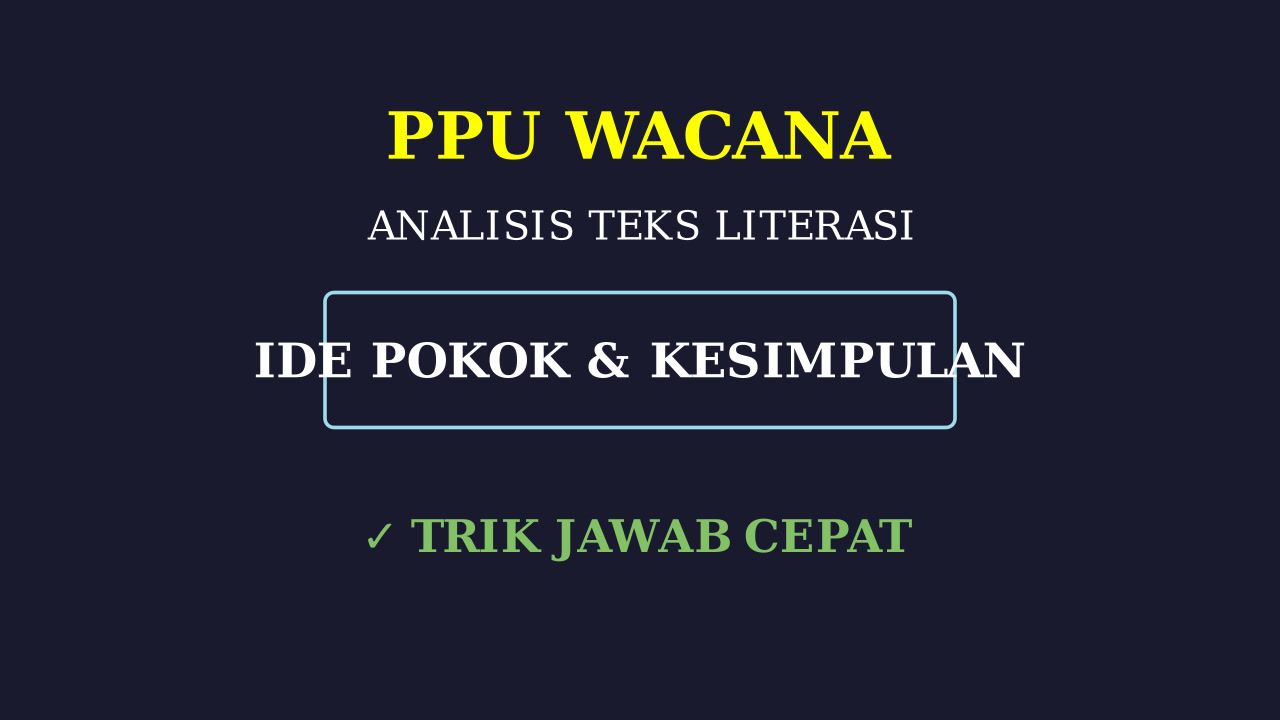 Analisis dan Identifikasi Video